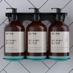 19-69-MIAMI BLUE 三組裝牆壁支架